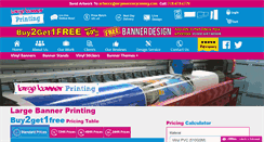 Desktop Screenshot of largebannerprinting.com